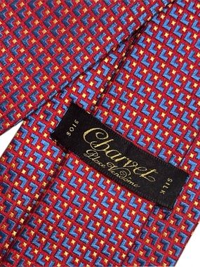 CHARVET silk vintage tie
